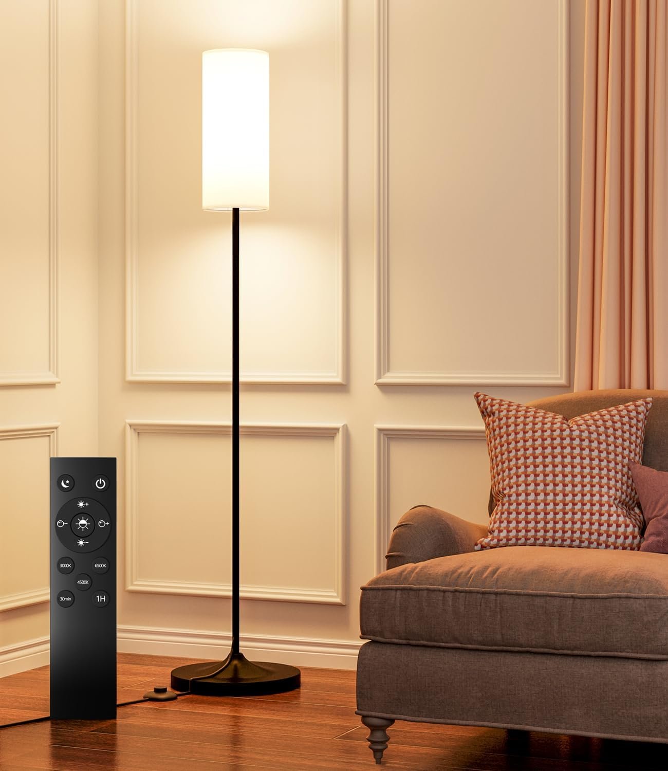 The AuraTower | Smart Temperature Floor Lamp